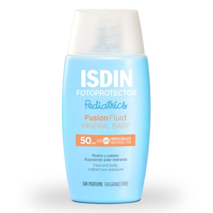 Fotoprotector ISDIN Fusion Fluid SPF 50+ – Facial Sunscreen Mattifying