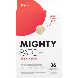 Hero Mighty Pimple Patches Original Hydrocolloid Spot Patches – 36 Cou