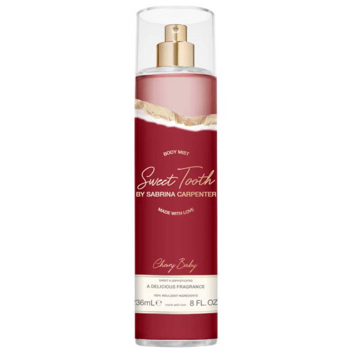 Sabrina Carpenter Sweet Tooth Women's Perfumed Body Water Various Frag