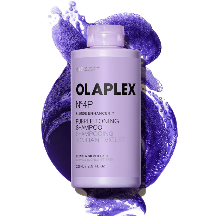 OLAPLEX N°.4P Blonde Enhancer Purple Toning Hair Shampoo – Grey – 250 