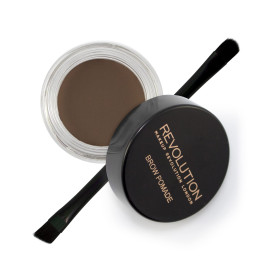 Makeup Revolution, Brow Pomade, Dark, 2.5g Dark Brown 2.5 g (Pack of 1