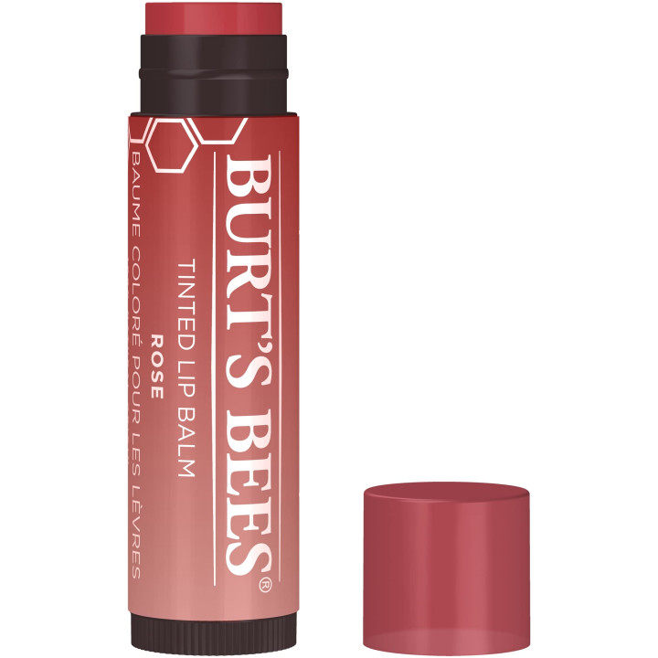 Burt's Bees Tinted 100% Natural Origin Lip Balm Rose – 4.25g Rose