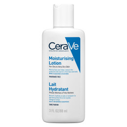 CeraVe Moisturising Lotion for Dry Skin with 3 Ceramides, Travel Size,