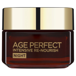 L'Oreal Paris Night Cream Age Perfect Intensive Re-Nourish 50+ 50ml