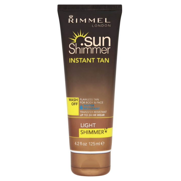 Rimmel Sunshimmer Water Resistant Instant Tan Easy To Wash Off – Strea