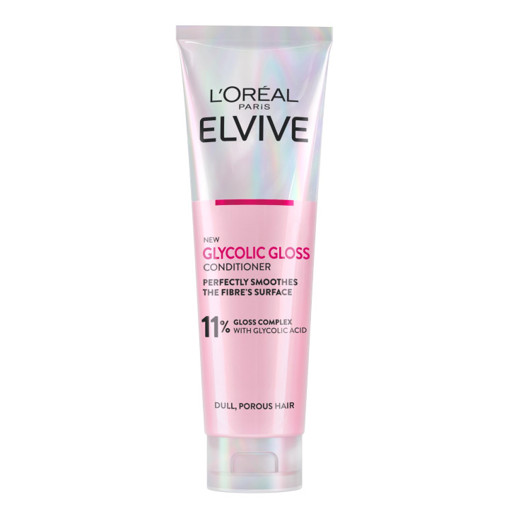 L'Oreal Paris Elvive Glycolic Gloss Conditioner for Dull, Porous Hair 