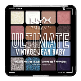NYX Professional Makeup Eyeshadow Palette Ultimate Shadow Vintage Jean