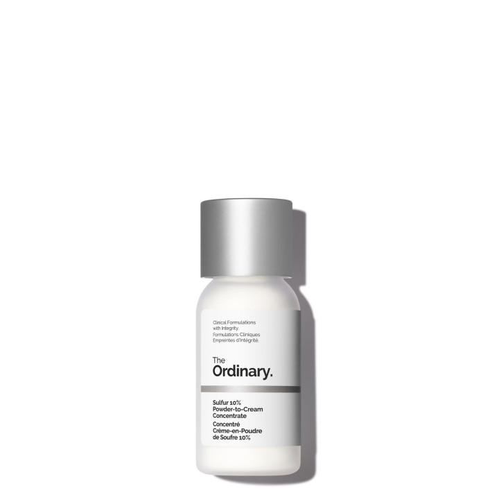 The Ordinary Sulfur 10% Powder-to-Cream Concentrate for Blemish-Prone 