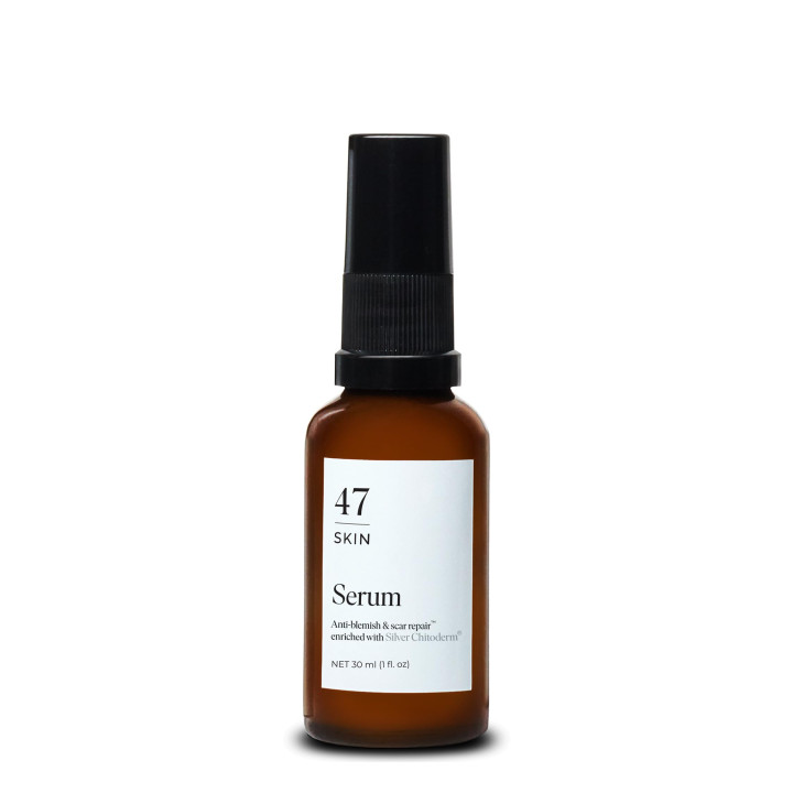 47 Skin Clears Acne – Hydrating Face Serum with Silver Chitoderm for A