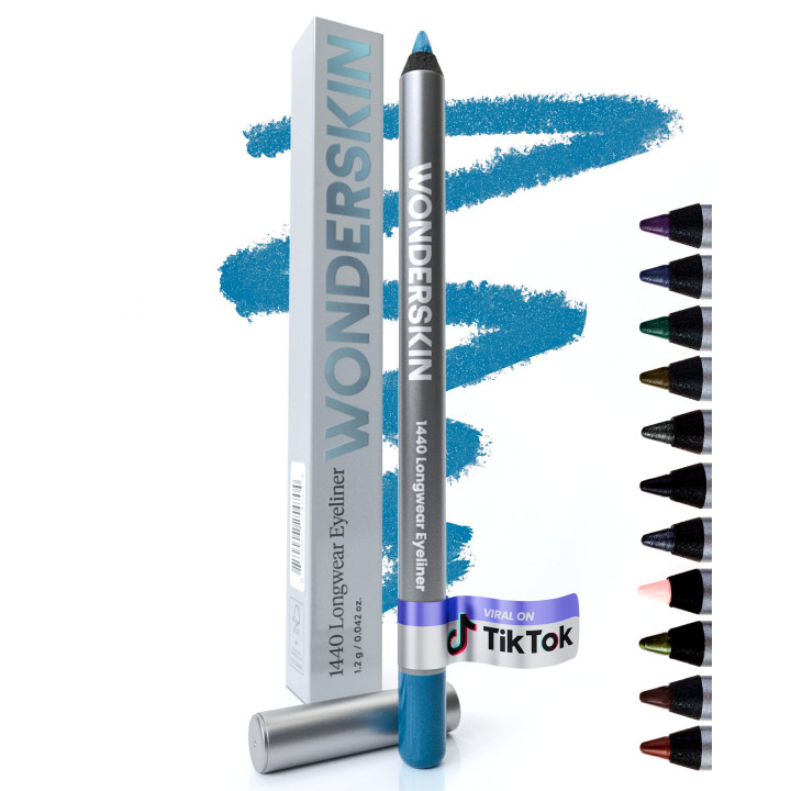 Wonderskin Eyeliner Pencil 1440 Longwear Eyeliner Waterproof & Smudge 