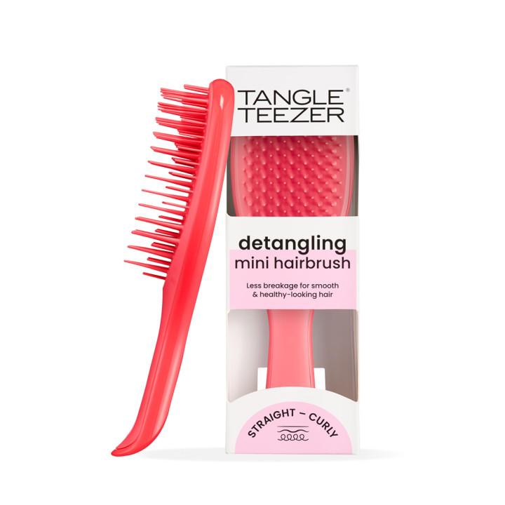 Tangle Teezer The Ultimate Detangler Mini Straight to Wavy Hairbrush P
