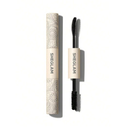 SHEGLAM 2 In 1 Black Volume and Length Washable Mascara Long Lasting D