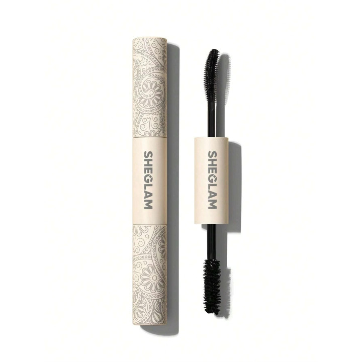 SHEGLAM 2 In 1 Black Volume and Length Washable Mascara Long Lasting D