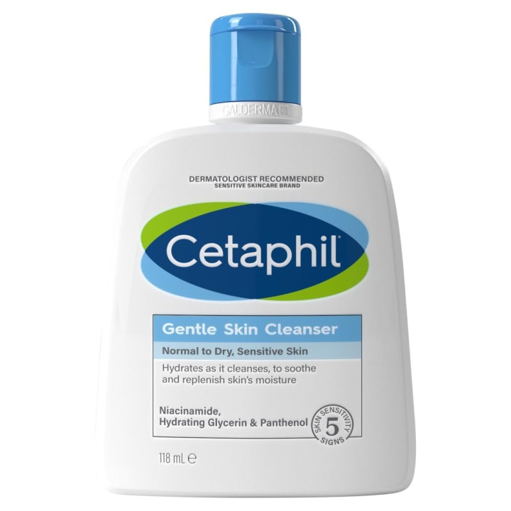 Cetaphil Gentle Skin Cleanser Face and Body Wash 118ml 118 ml – No col