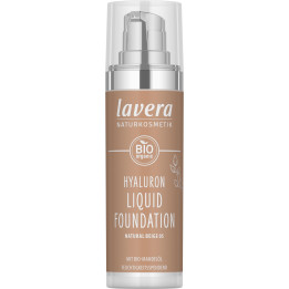 lavera Hyaluron Foundation Natural Ivory 01 30 ml Hyaluronic Acid & Al