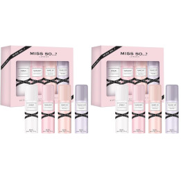 Miss So...? Mini Galore Womens Body fragrance Gift Set 4x50ml ( ) Eleg