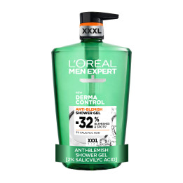 L'Oréal Paris Men Expert Shower Gel Derma Control Anti-Blemish XXXL 1L