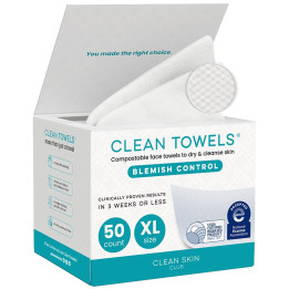CLEAN SKIN CLUB Blemish Control Clean Towels® XL Extra Exfoliation for
