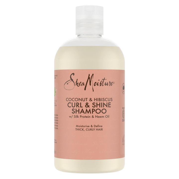 Shea Moisture Coconut & Hibiscus sulphate free curly hair shampoo Curl