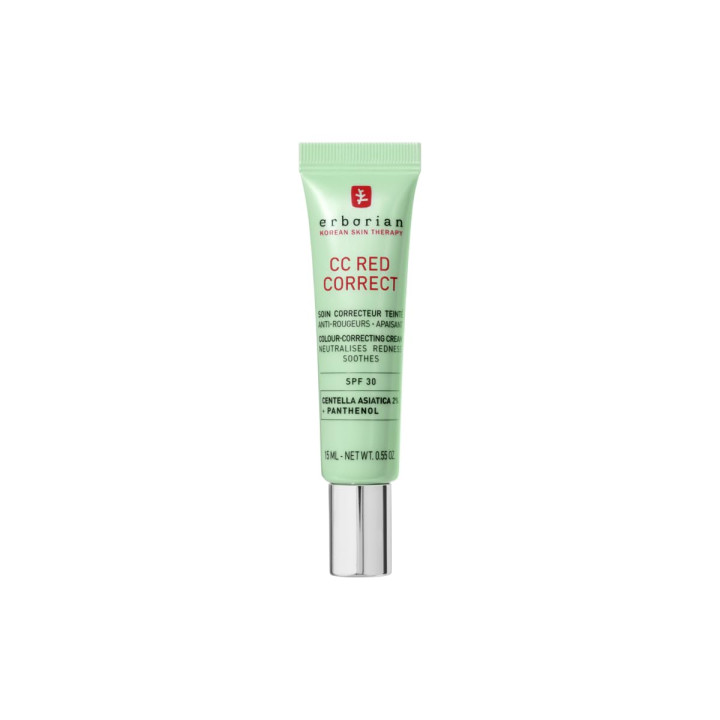 Erborian - CC Red Correct - Anti Redness Tinted Face Cream with Centel
