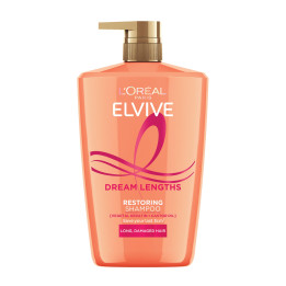 L'Oréal Paris Elvive Dream Lengths Shampoo for Long Damaged Hair 1L – 