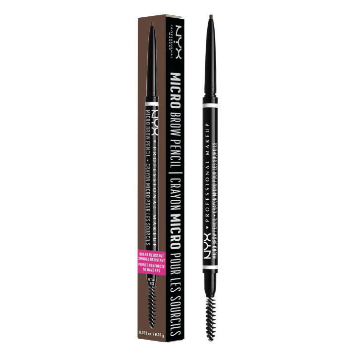 NYX Professional Makeup Brow Pencil Micro Brow Dual Ended Spoolie – ES