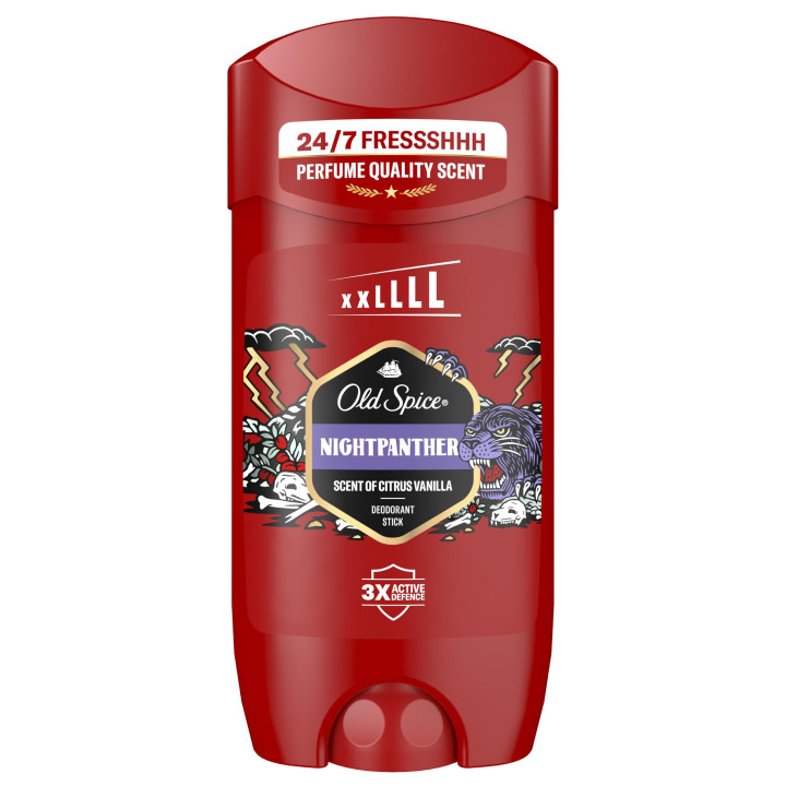 Old Spice Night Panther Deodorant Stick 85ml Citrus Vanilla 85 ml ( )
