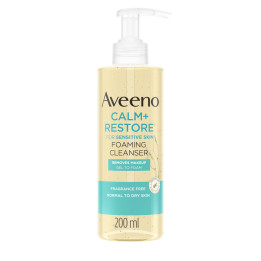 Aveeno Face CALM + Restore Foaming Cleanser for Sensitive Skin (1 x 20