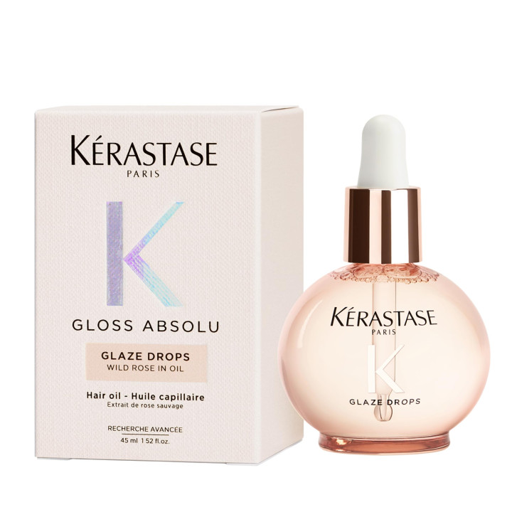 Kérastase Gloss Absolu Hair Gloss Oil Glaze Drops All Hair Types