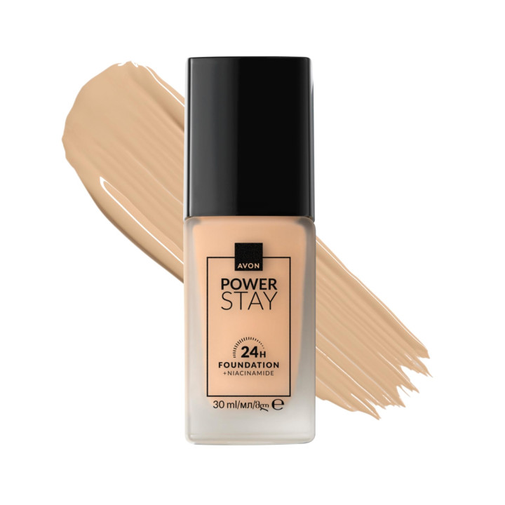Avon Power Stay 24 Hour Longwear Breathable Foundation SPF10 – Warm Iv