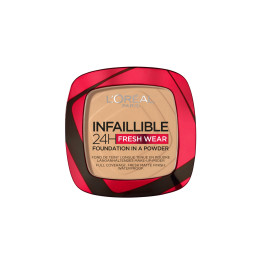 L'Oréal Paris Infallible 24H Fresh Wear Powder Foundation, 200 Golden 