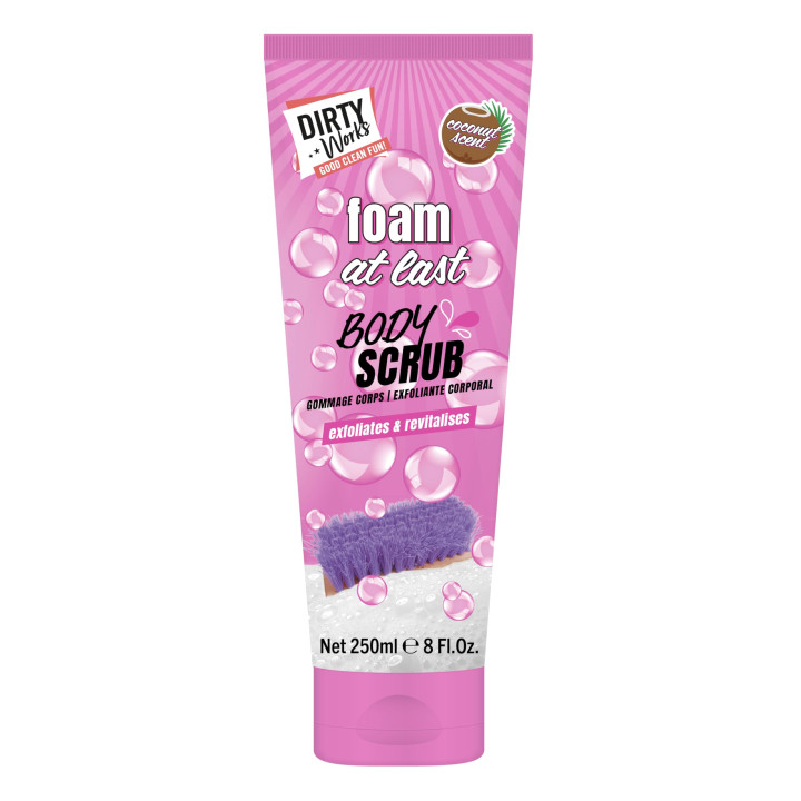 Dirty Works Tropic Like It's Hot Coconut Sugar Scrub: Foaming Exfoliat