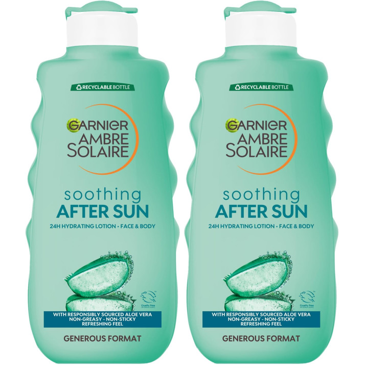 Garnier Ambre Solaire After Sun Lotion for Face & Body – 400 ml