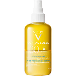 Vichy Capital Soleil Water SPF 30, Hydrating Body Sunscreen, 200ml