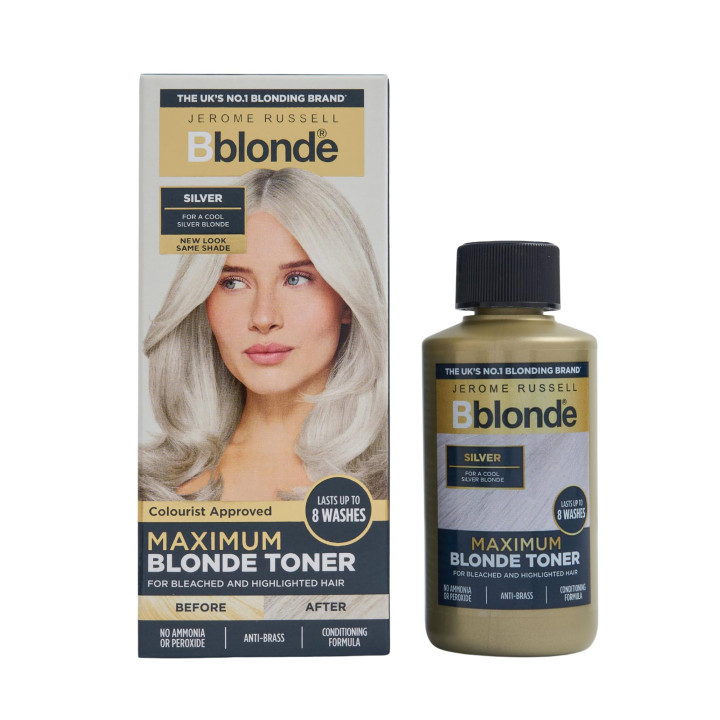 Jerome Russell Bblonde Maximum Blonde SILVER Toner – 75ml SILVER