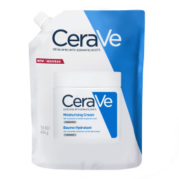 CeraVe Moisturising Cream Refill Pack for Dry to Very Dry Skin, 562ml