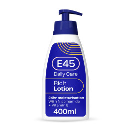 E45 Rich Skin Lotion 400 ml – E45 Moisturising Lotion with Evening Pri