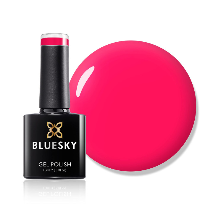 Bluesky Gel Nail Polish, Fruit Twist Neon25, Bright Pink, Long Lasting