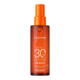 Lancaster Sun Beauty Tan Optimizer Dry Oil SPF30 150ml, Sunscreen For 