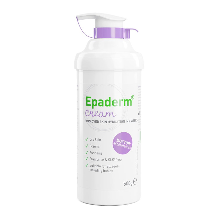 Epaderm Moisturising Cream for Dry Skin, including Eczema and Psoriasi