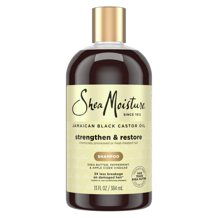 Shea Moisture Jamaican Black Castor Oil Strengthen Grow Shampoo, 384ml