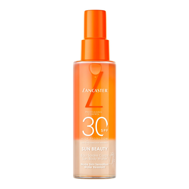 Lancaster Sun Beauty Body Water SPF30 100ml, Photoaging Control, Nude 