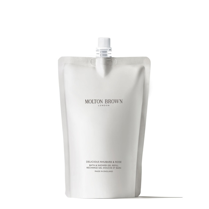 Molton Brown Delicious Rhubarb & Rose Bath & Shower Gel Refill 400 ml