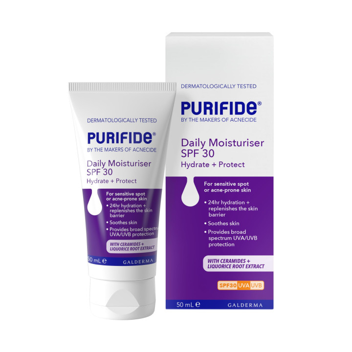 Purifide by Acnecide Oil Control Mattifying Face Moisturiser for Acne 