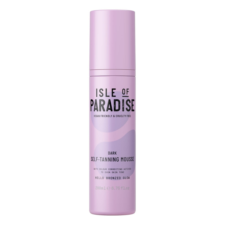 Isle of Paradise Self-Tanning Mousse Bronzed Glow – 200 mL