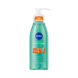 NIVEA Derma Skin Clear Wash Gel (150ml) Deep Cleansing Face Cleanser G