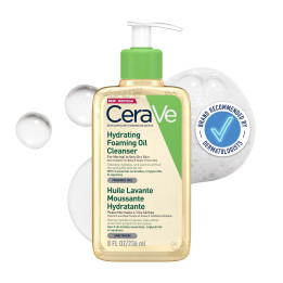 CeraVe Hydrating Foaming Oil Cleanser With 3 Essential Ceramides Trigl