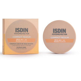 ISDIN Compact Medium SPF 50 Face Sun Protection with Color