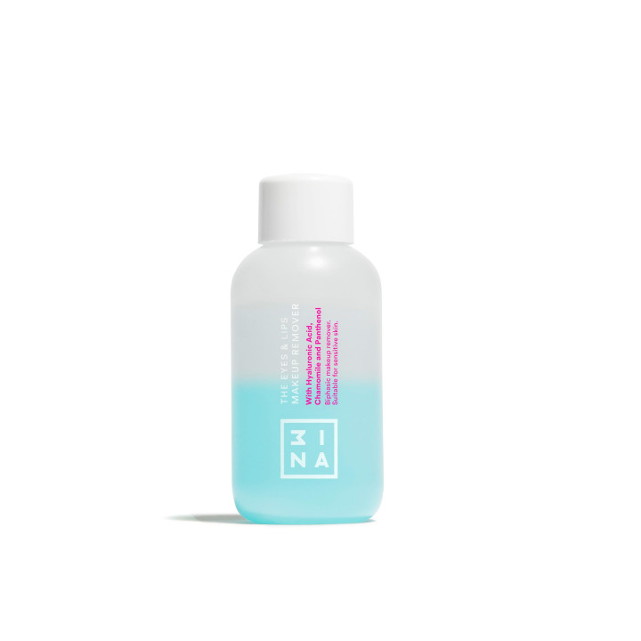 3INA - The Eyes & Lips Make Up Remover (mini) - Non Greasy Biphasic 50