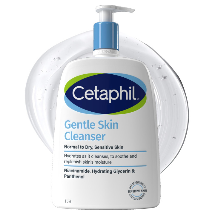 Cetaphil Gentle Skin Cleanser Face and Body Wash 1L